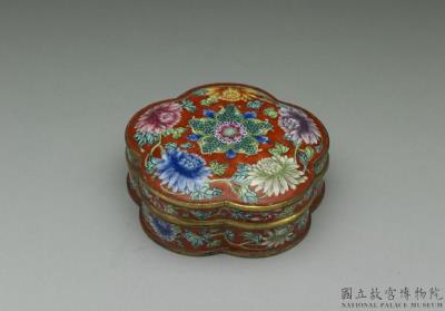 图片[2]-Copper-body painted enamel box, Qing dynasty, Qianlong reign (1736-1795)-China Archive